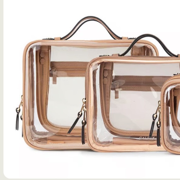 NEW- Calpak Large Cosmetics Bag - Picture 2 of 6